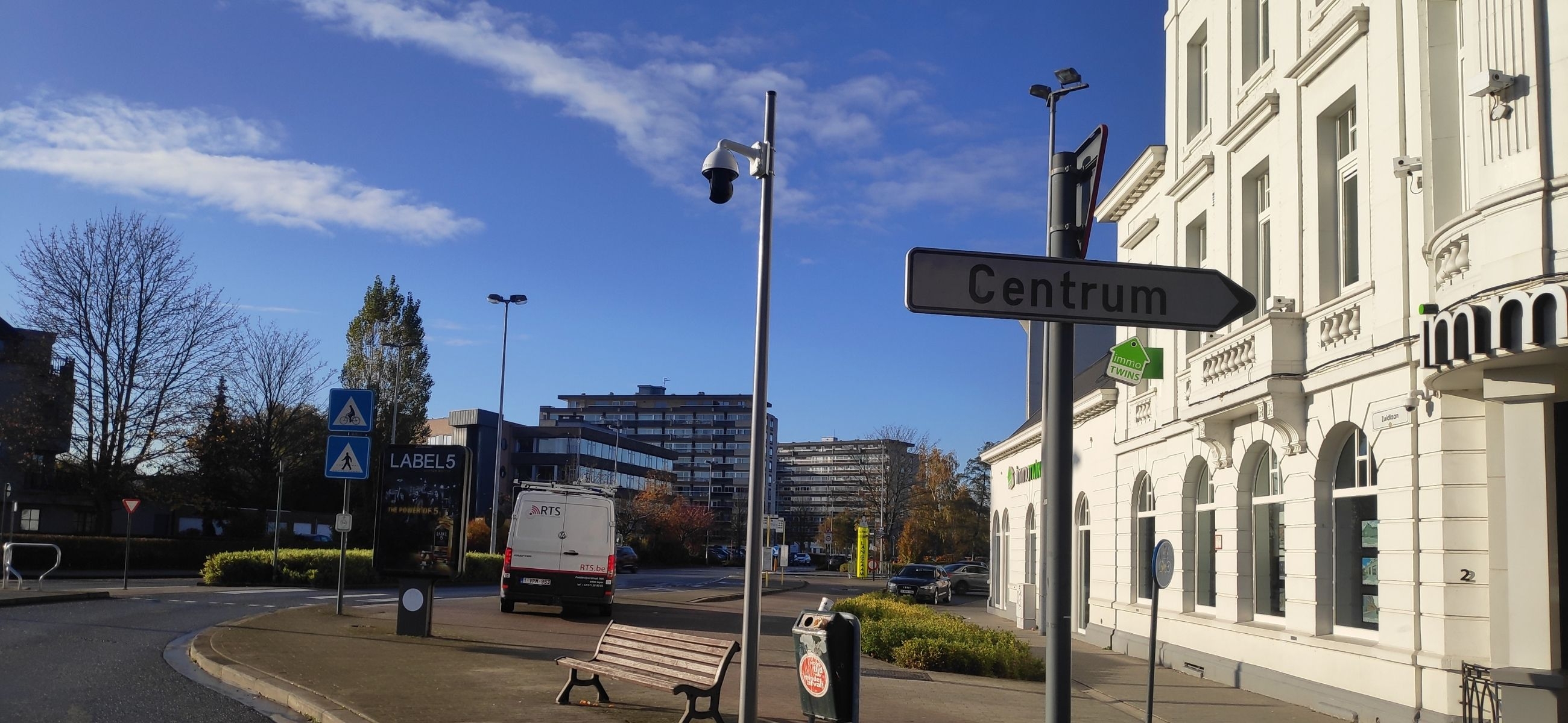 camera network for police areas and cities