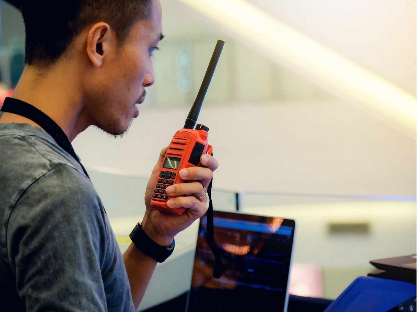 Radio communication for events 