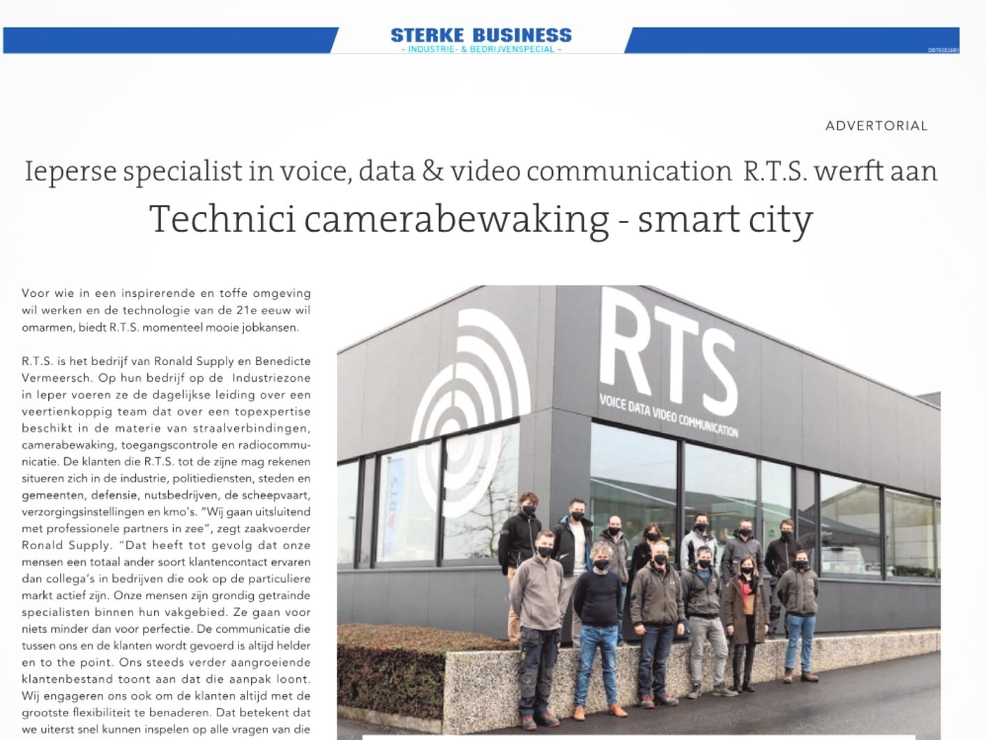 RTS in The Sunday