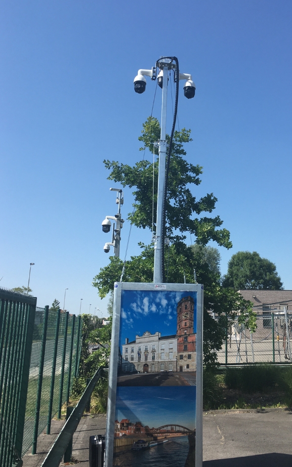 Mobiele camerabox van RTS 
