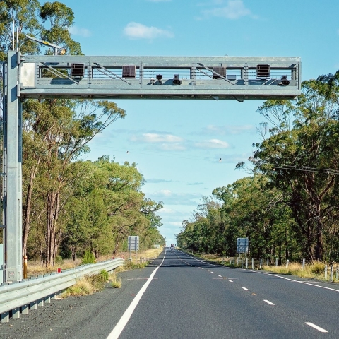 ANPR cameras for number plate recognition
