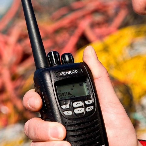 Banner radiocommunicatie 