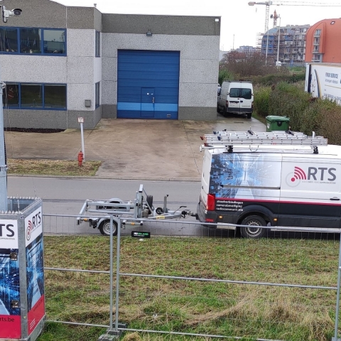 De mobiele box van RTS 