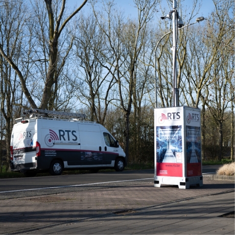 De mobiele camerabox van RTS 