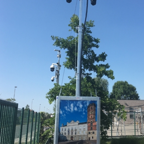 Mobiele camerabox van RTS 