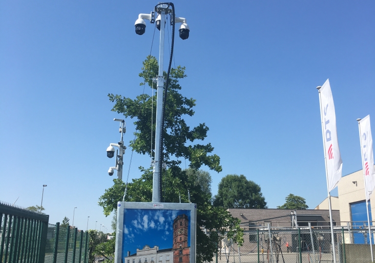 De mobiele camerabox van RTS 