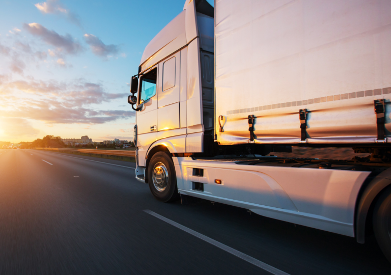 Vrachtwagen sluis door RTS 