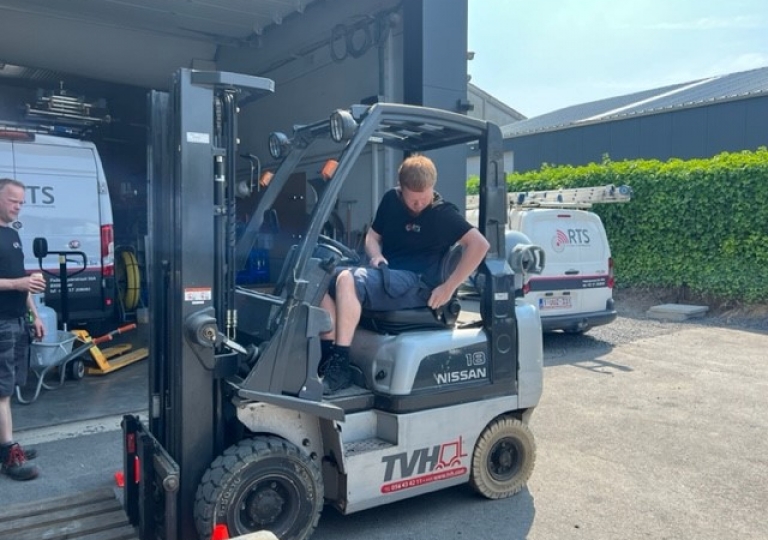veilig werken met de heftruck