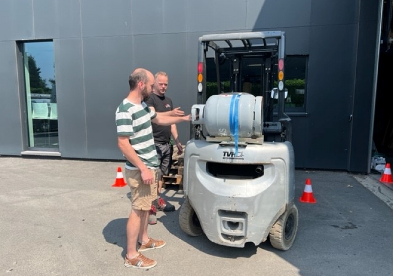 veilig werken met de heftruck